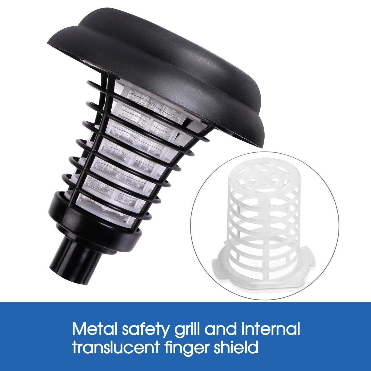 Solar Power LED Light Mosquito Insect Zapper - Direct On Sale