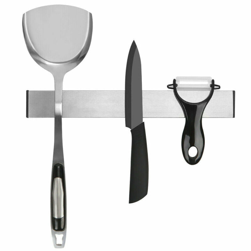 Stainless Steel Magnetic Rack Knife Holder Tool Shelf Magnet - Direct On Sale