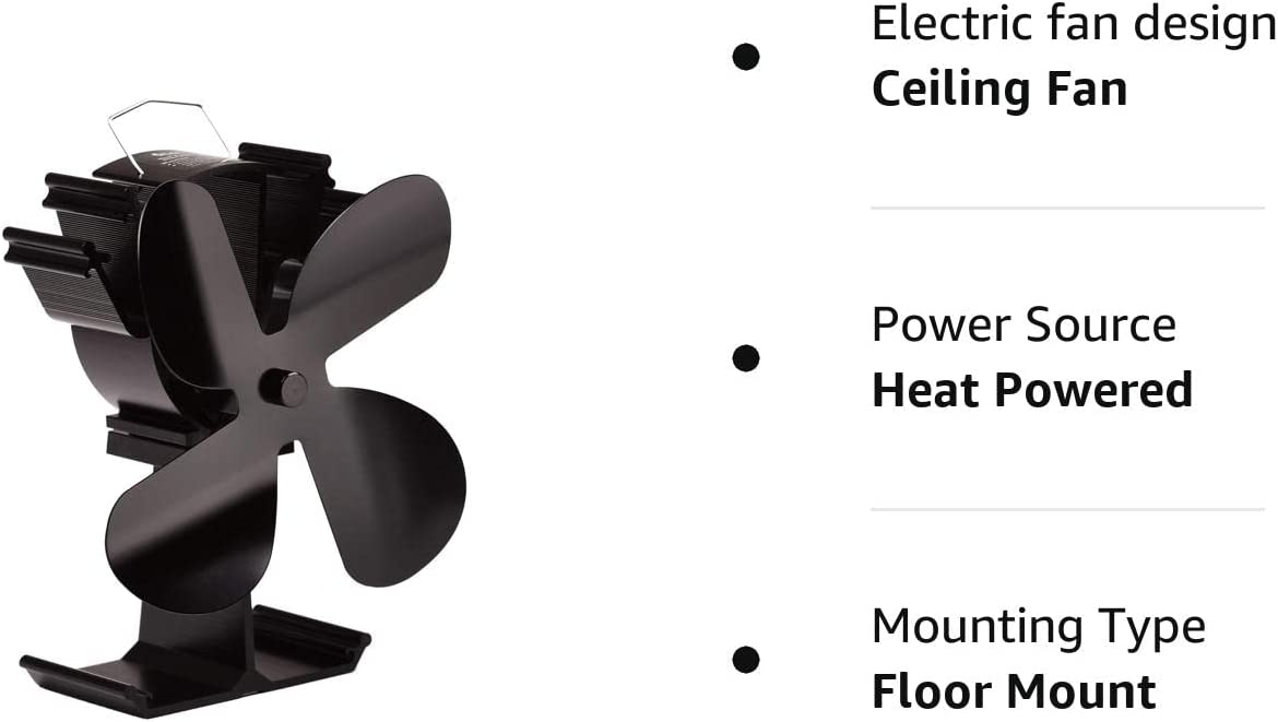 Stove Fan 4 - Blade Cocoon Fan - Direct On Sale