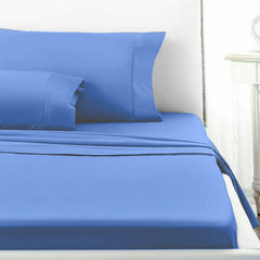 2000TC Egyptian Cotton Bedsheet Set (Fitted + Flat + Pillowcases)