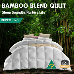Microfibre Bamboo Summer Quilt Duvet Doona