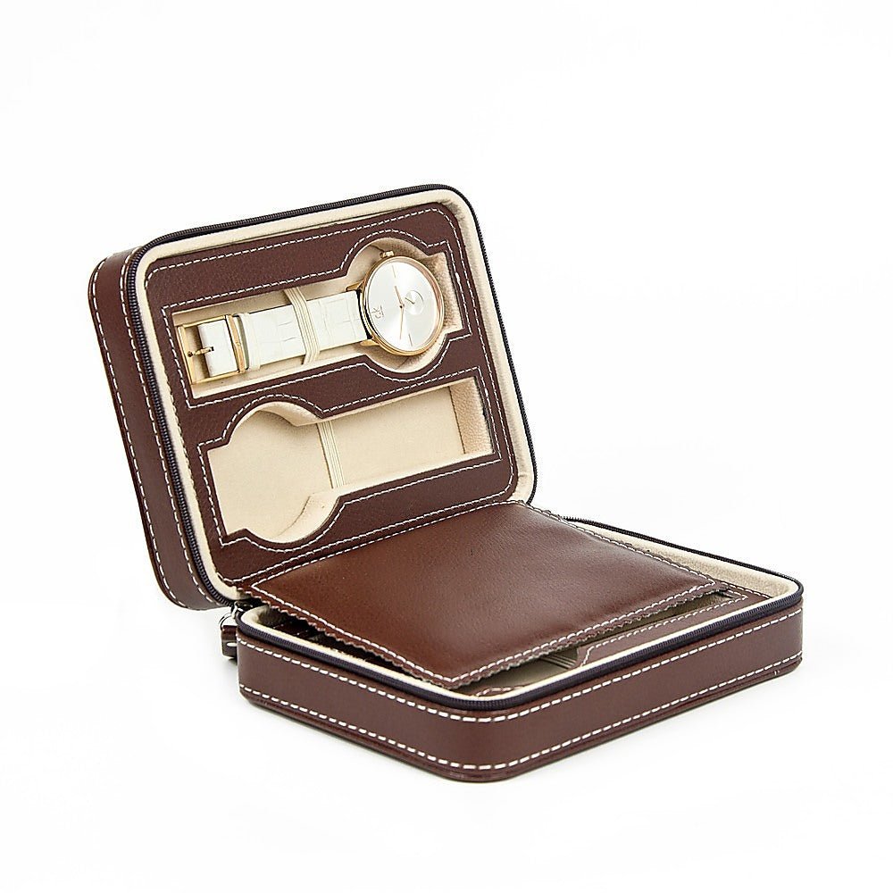 Watch Box Display Travel Case PU Leather - Direct On Sale