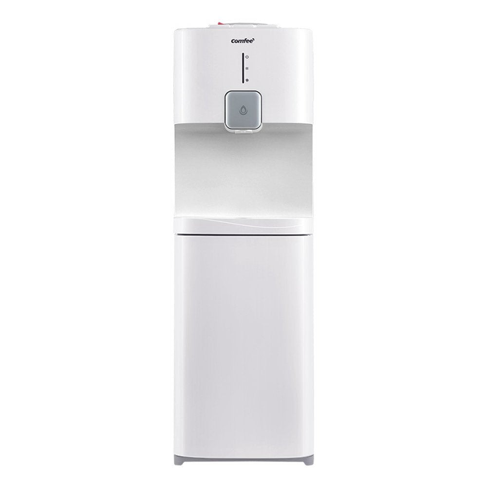 Water Dispenser 20L Cooler Hot Cold Taps Purifier Stand 20L Cabinet White - Direct On Sale
