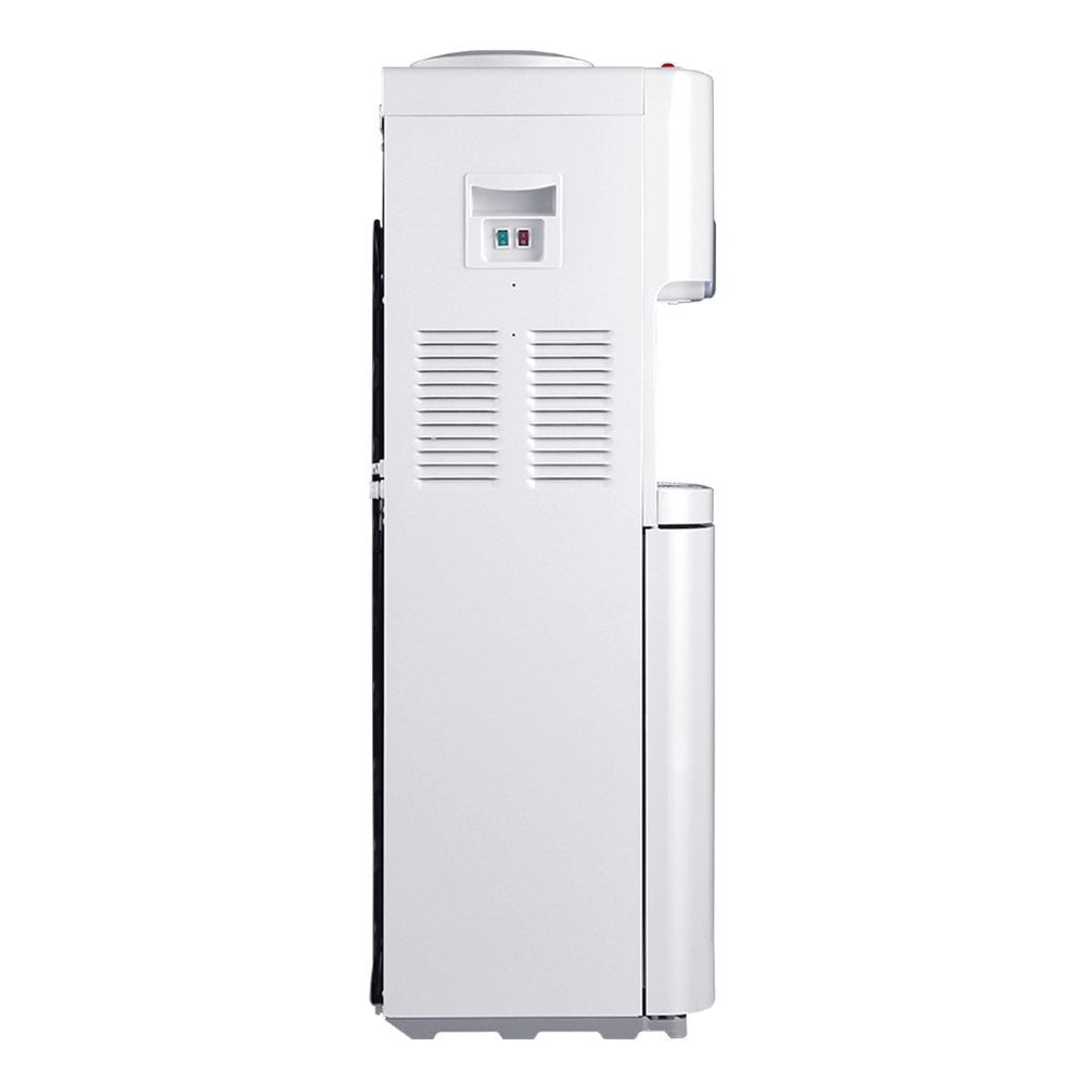 Water Dispenser 20L Cooler Hot Cold Taps Purifier Stand 20L Cabinet White - Direct On Sale
