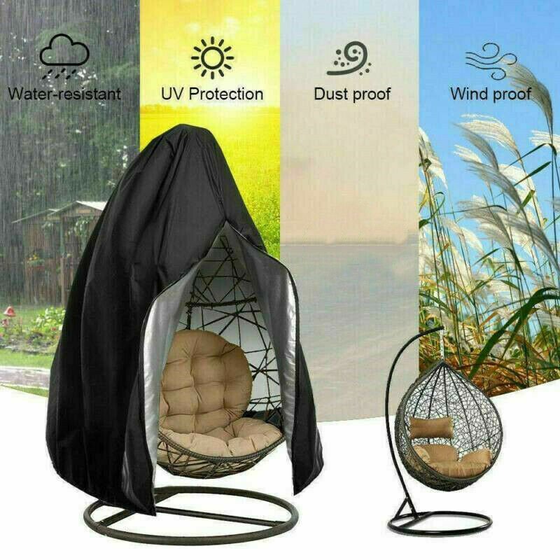 Waterproof Hanging Swing Chair Cover w/Zipper - Direct On Sale