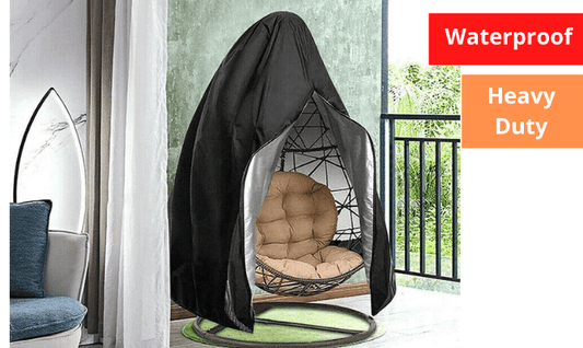 Waterproof Hanging Swing Chair Cover w/Zipper - Direct On Sale