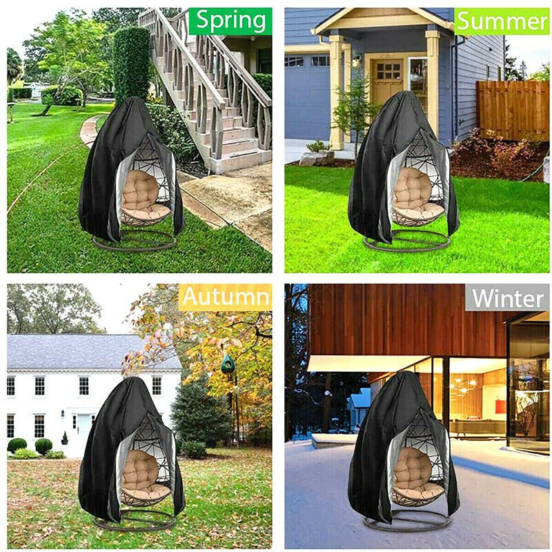 Waterproof Hanging Swing Chair Cover w/Zipper - Direct On Sale