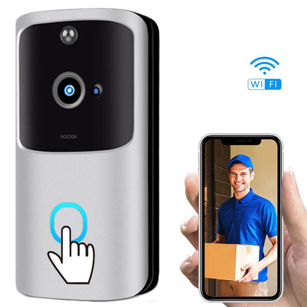 Wi - Fi Enabled Smart Doorbell Motion Detection and 2 - Way Audio - Direct On Sale