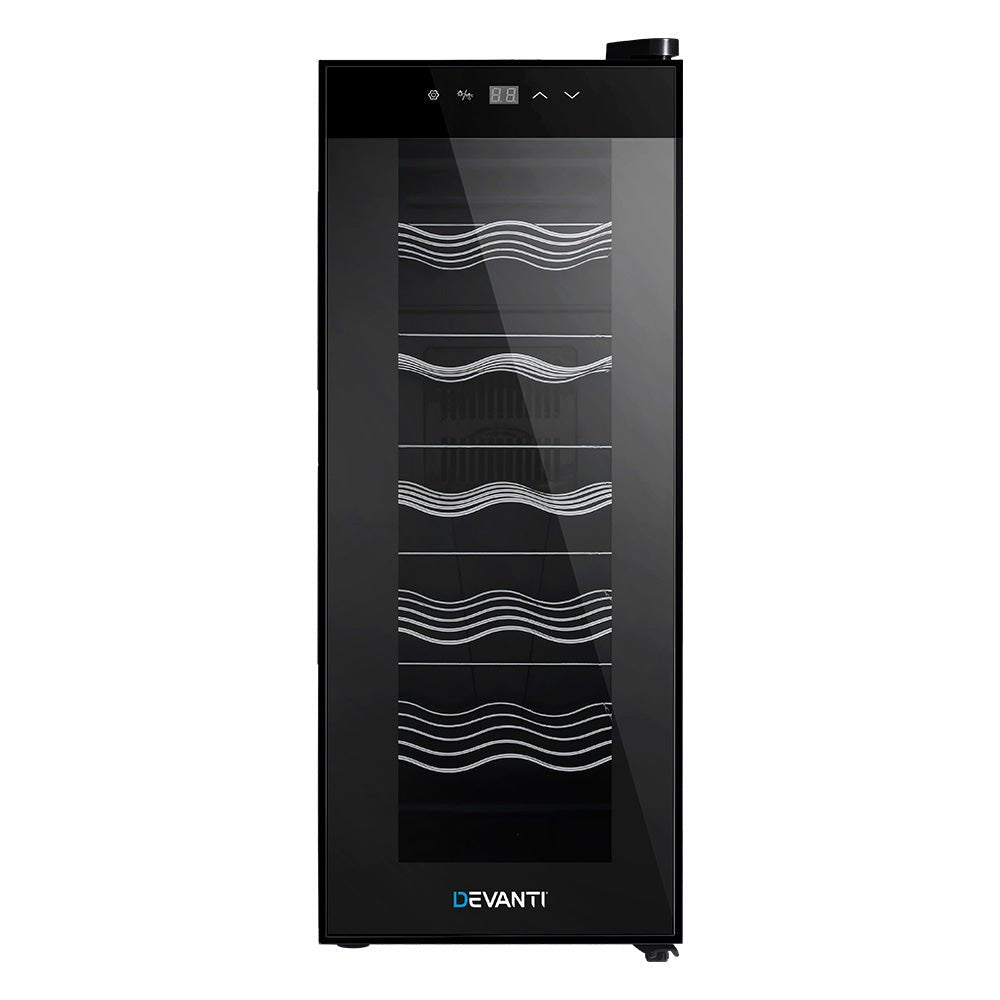 Wine Cooler 12 Bottle Thermoelectric Fridge Storage Chiller - Direct On Sale