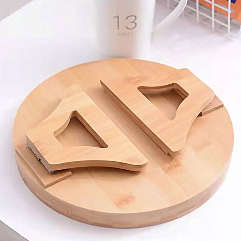 Wooden Sofa Foldable Tray Clip - on Sofa Armrest Tray Coffee Drink Snacks Holder - Direct On Sale