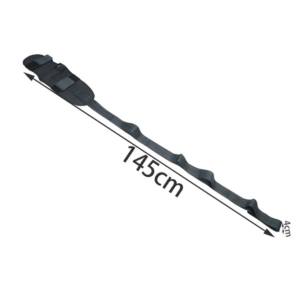 Yoga Foot & Calf Stretch Strap for Plantar Fasciitis, Heel Spurs, Foot Drop, Achilles Tendonitis & Hamstring - Direct On Sale